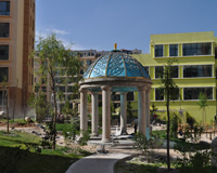 青海省多巴镇夏都家园住宅小区施工尾期实景