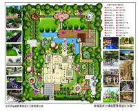 张掖滨河小镇别墅景观设计方案